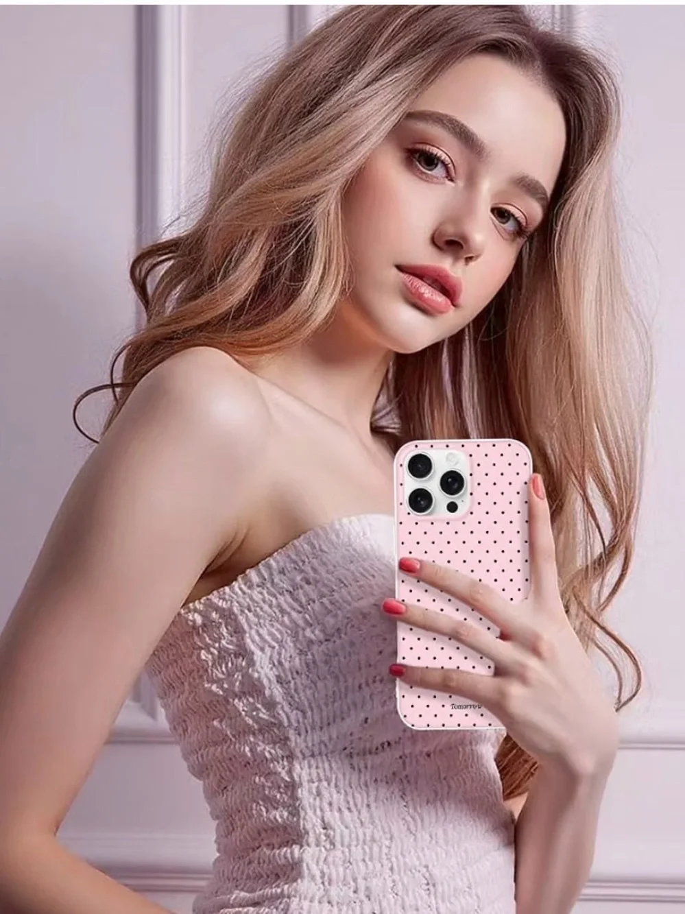 Mouzor branded pink